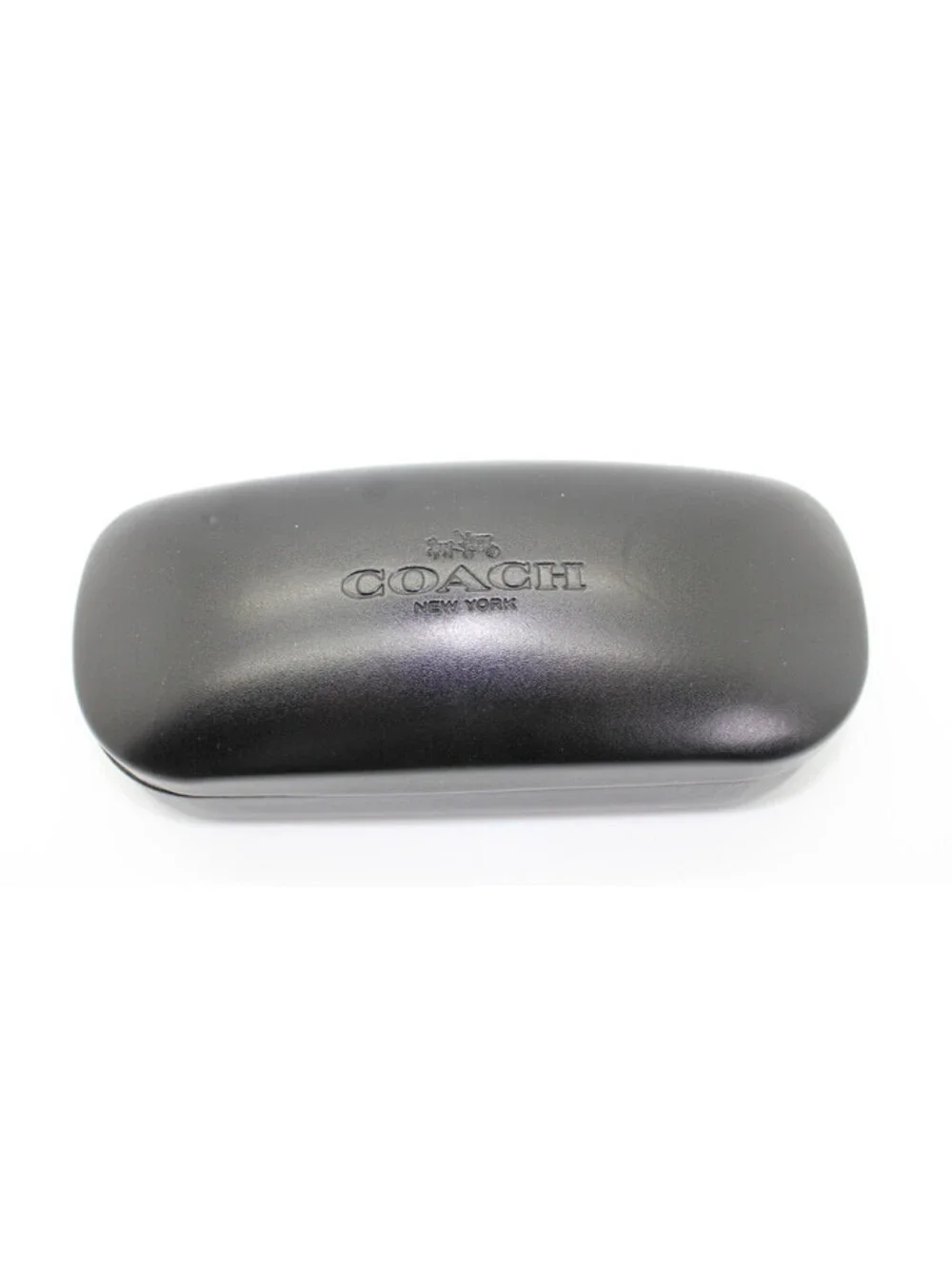 Coach New York Black Hard Case Clamshell Sunglasses Eyeglass Eyewear Protective